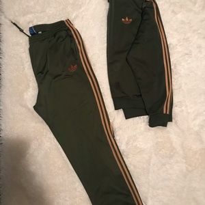ADIDAS ADI-FIREBIRD TRACKSUIT GREEN